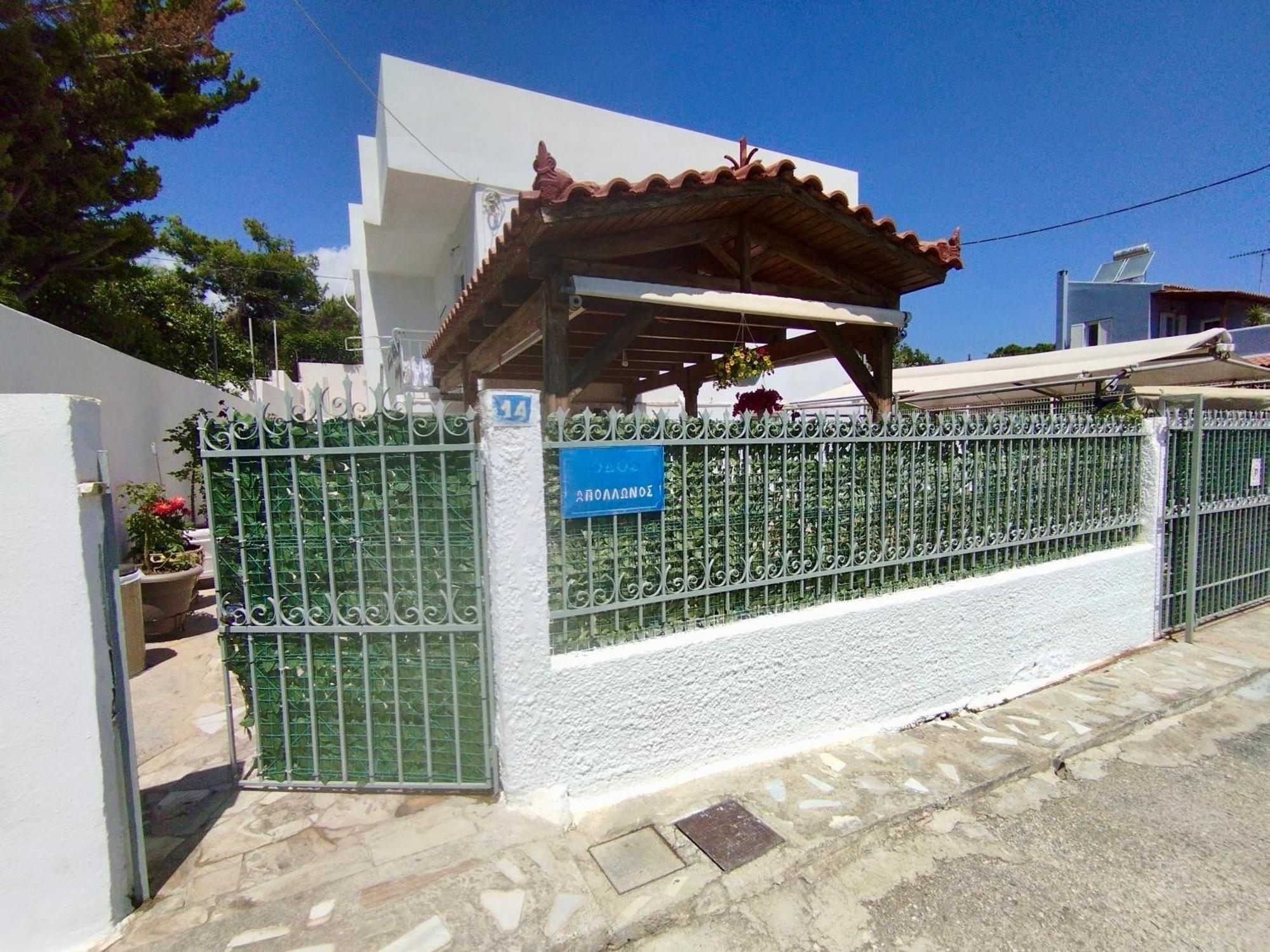 Sofia'S Seaview Villa Near Airport And Beach アルテミダ エクステリア 写真