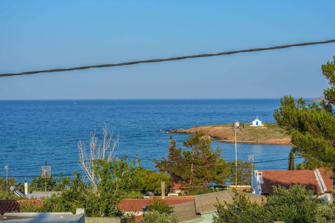 Sofia'S Seaview Villa Near Airport And Beach アルテミダ エクステリア 写真