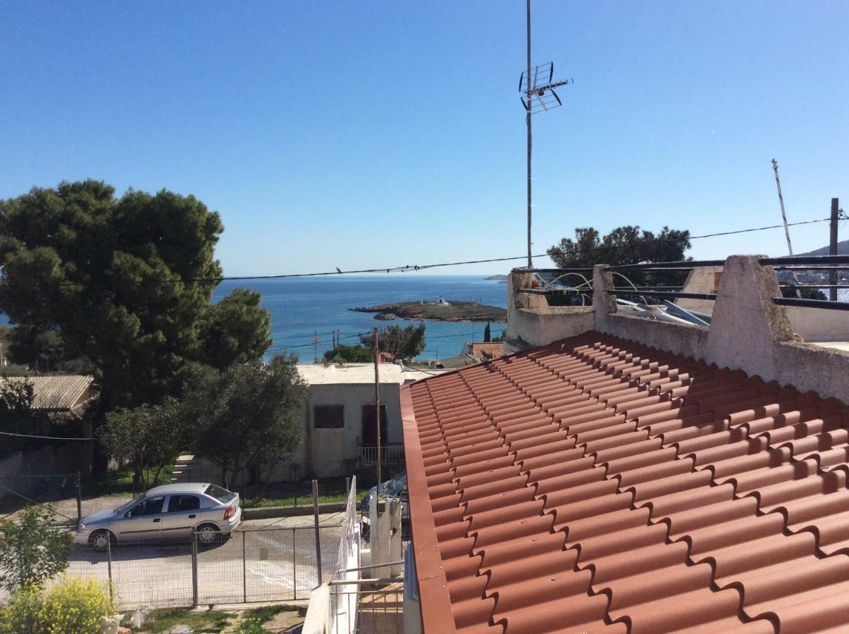 Sofia'S Seaview Villa Near Airport And Beach アルテミダ エクステリア 写真