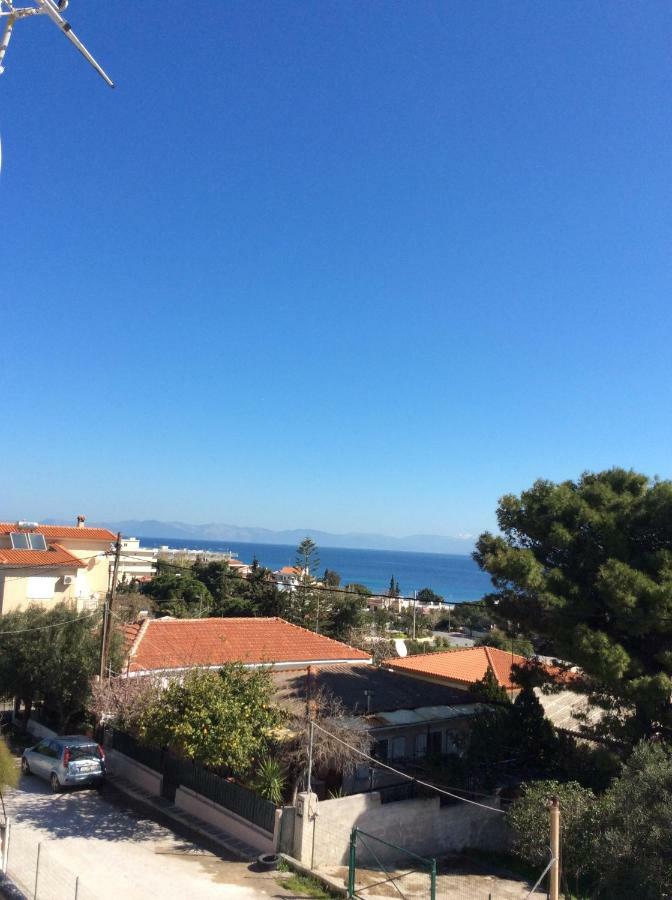 Sofia'S Seaview Villa Near Airport And Beach アルテミダ エクステリア 写真